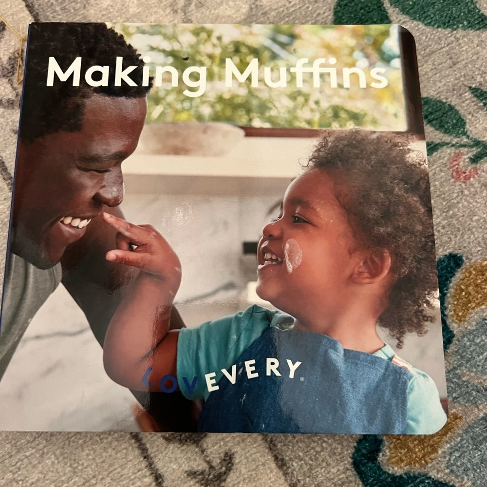 Sold- Lovevery Making muffins Book